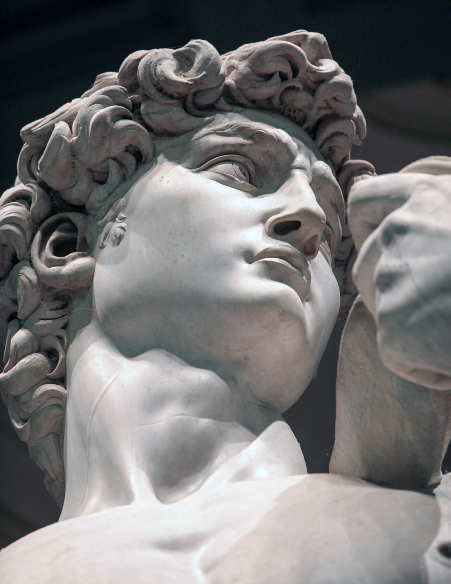 18" Italian Renaissance Man Sculptor Michelangelo Home Gallery Bust Sculpture 